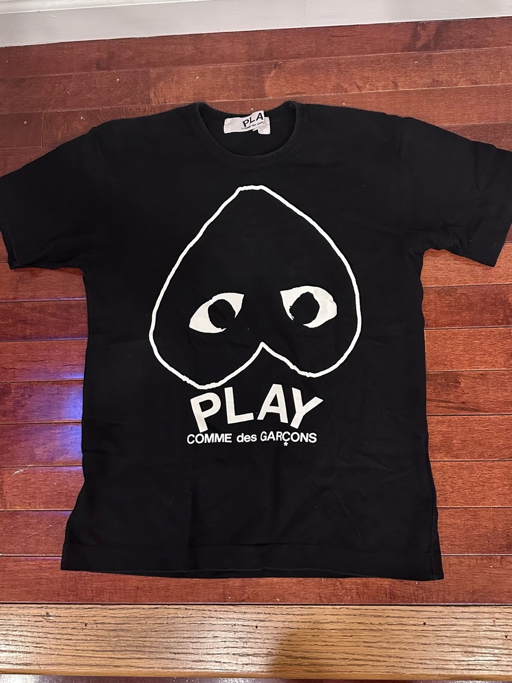 Comme des Garçons Play Black Tee